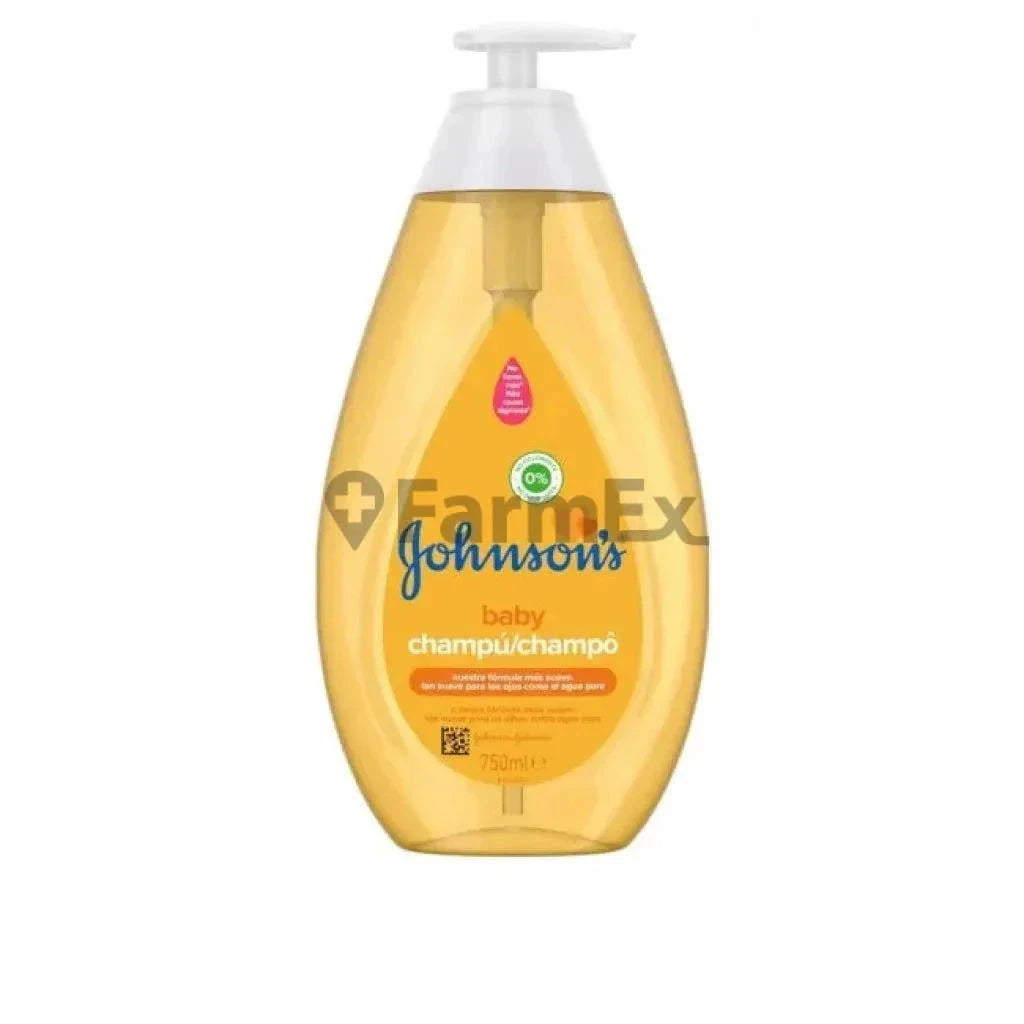 Johnson's Baby "Shampoo" x 750 mL Farmex-Pluxee-Persistente